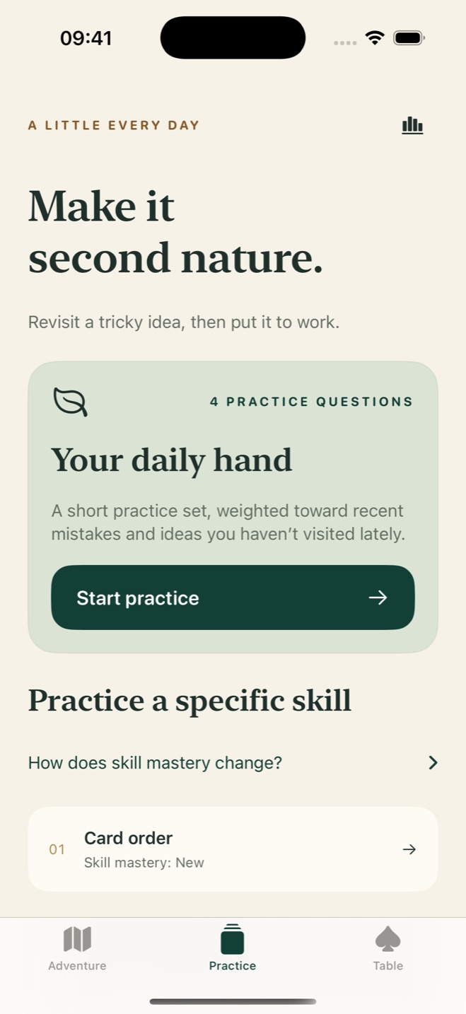 DouDizhu Shifu focused daily practice